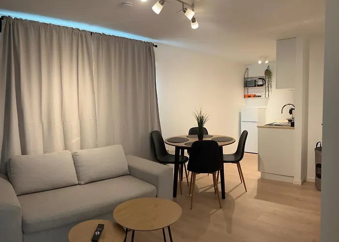 Bright Near The Castle Free Parking Comfort & Elegance 公寓 卑爾根